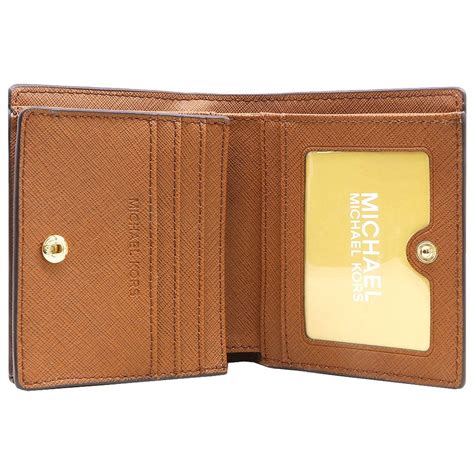 michael michael kors jet set travel medium leather card holder|Michael Kors jet card case.